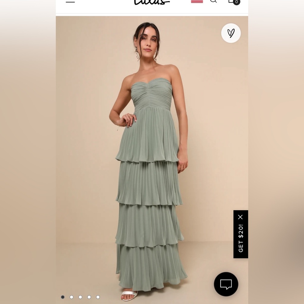 Lulus tiered dress